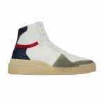 Ботинки Saint Laurent SL-24 Mid, белый - фото