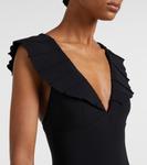 Купальник Alora с рюшами Karla Colletto, черный - фото 4