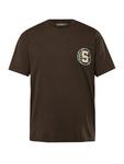 Футболка STHUGE Kurzarm T-Shirt, темно-коричневый - фото
