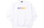 Унисекс свитшот Nerdy, белый - фото