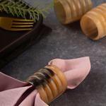 Кольца для салфеток GAURI KOHLI Regal; Набор из 6 шт. - фото 4