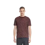 Футболка унисекс бордовая Champion, бордовый - фото 4