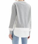 Свитшот Melissa Mixed Media в цвете Heather Grey CHRLDR - фото 3