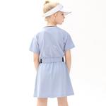 Mizuno Детское платье Kids' Gray Blue - фото 7