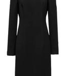 Платье с длинными рукавами женское черное Prada - фото 5