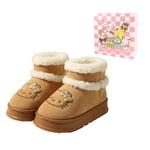 Домашние тапочки Hello Kitty Sanrio, Dark Coffee Hello Kitty Cotton Slipper - фото 3
