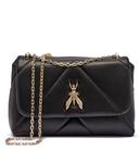 Сумка через плечо Patrizia Pepe, черный - фото