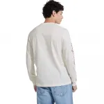 Лонгслив Guess Jeans Reg Print On, белый - фото 2