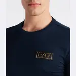 Футболка стандартного кроя Ea7, синий - фото 4