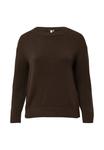 Джемпер QS Jumper, Dunkelbraun/Dark Brown - фото 5