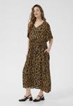 Платье Kaffe JESSI AMBER, Brown Leopard Print/Brown - фото 2