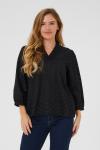 Блуза Kaffe Victoria, черный - фото 2