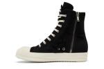 Высокие кроссовки Rick Owens DRKSHDW Strobe Cotton Denim Slashed High, черный - фото 3