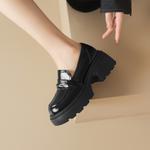 Лоферы женские Zhr, черный - фото 22