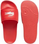 Lacoste мужские сандалии Serve Slide 2.0, Red & White Croc - фото 4