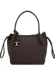 Сумка-шоппер T Timeless TOD'S, коричневый - фото