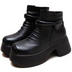 MATA Черные женские ботильоны, цвет Black - фото 8