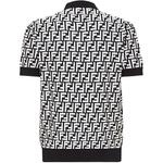 SS24 Вязаный свитер мужской черный FENDI - фото 3