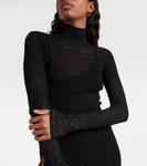 Открытое мини-платье Tom Ford, черный - фото 4