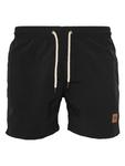 Плавки Urban Classics Badeshorts in blk/blk+cherry - фото 2