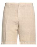 Шорты 120% Lino, бежевый - фото