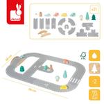 Janod, Фетровая дорожка для машин с аксессуарами 2+ - фото 2