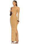 Макси-платье Parisa Tularosa, camel - фото
