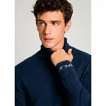 Свитер Pepe Jeans New Andre high neck, синий - фото 5