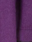 Двухслойный ребристый свитер SACAI, фиолетовый - фото 3