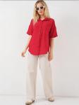 Bigdart Блузка в красном цвете - фото 3