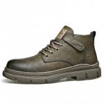 Мужские ботинки Cahhrrn X Martin Boot Men Beige Romon - фото 6