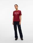 Футболка VERO MODA VMABY PAULINA, Wine red - фото 5