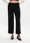 Брюки Gina Tricot WIDE TROUSERS, Black - фото 3