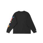 Adidas LABEL Свитшот Unisex Black Crew Neck Moderate - фото 4