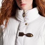 Стеганая куртка женская белая Louis Vuitton - фото 5