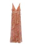 Платье Mango Maxi dress, Brown - фото 5