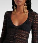 Платье-мини крючком Pia Isabel Marant, черный - фото 4