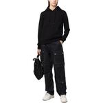 Хлопковый худи со шнурком Canada Goose, черный - фото 4