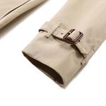 Плащ женский Burberry Double-breasted Cotton, светло-коричневый - фото 8