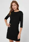 Платье ONLY из джерси "ONLBRILLIANT 3/4 DRESS", черный - фото 7