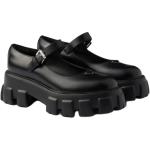 PRADA Туфли Monolith Platform Mary Jane для женщин черные - фото 4