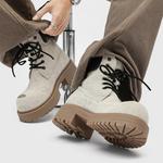 KUNGFUDEER Черные короткие ботинки мартин, цвет Black - фото 10