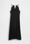 Платье GAP HALTER EMBRO MAXI, True Black/Black - фото 6