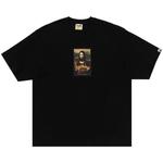 Футболка BAPE Art Print Relaxed Fit Tee, черный - фото