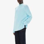 Джемпер в рубчик с высоким воротником Whistles, синий - фото 3