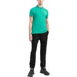 Футболка поло мужская зеленая Moncler - фото 4