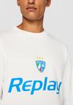 Толстовка Replay CREW NECK GRAPHIC , Natural White/White - фото 6