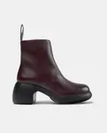 Женские кожаные ботильоны Thelma II Camper, бордовый - фото