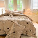 LUOLAI HOME Комплект постельного белья, 150 см, 4 предмета - фото 9