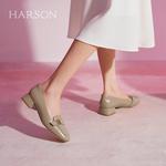 Лоферы женские Harson, цвет Light Coffee - фото 18